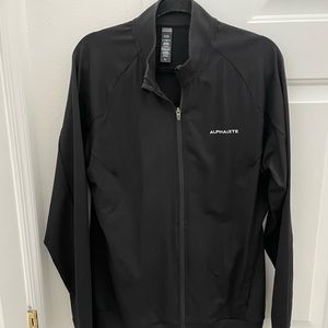 Alphalete pro elite track jacket size Large